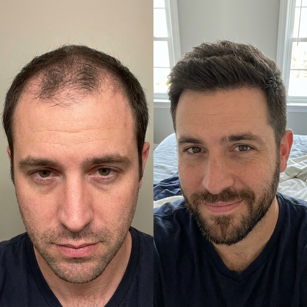 Thomas Wright before and after results